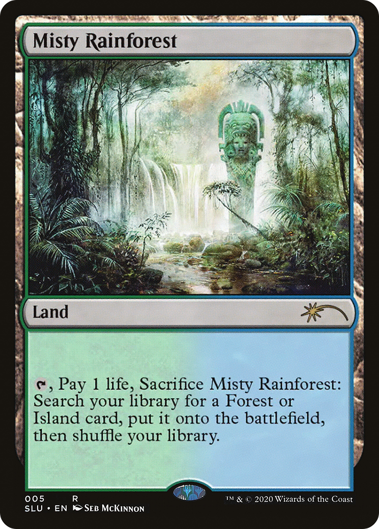 Misty Rainforest [Secret Lair: Ultimate Edition]-1