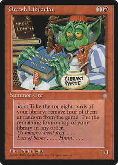 Orcish Librarian [Ice Age]-1