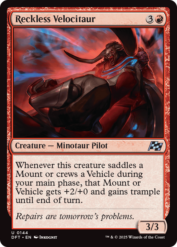 Reckless Velocitaur [Aetherdrift]-1