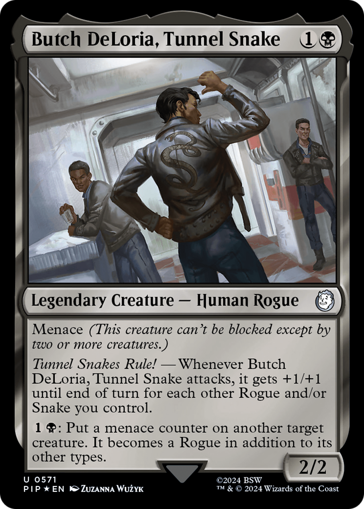 Butch DeLoria, Tunnel Snake (Surge Foil) [Fallout]-1