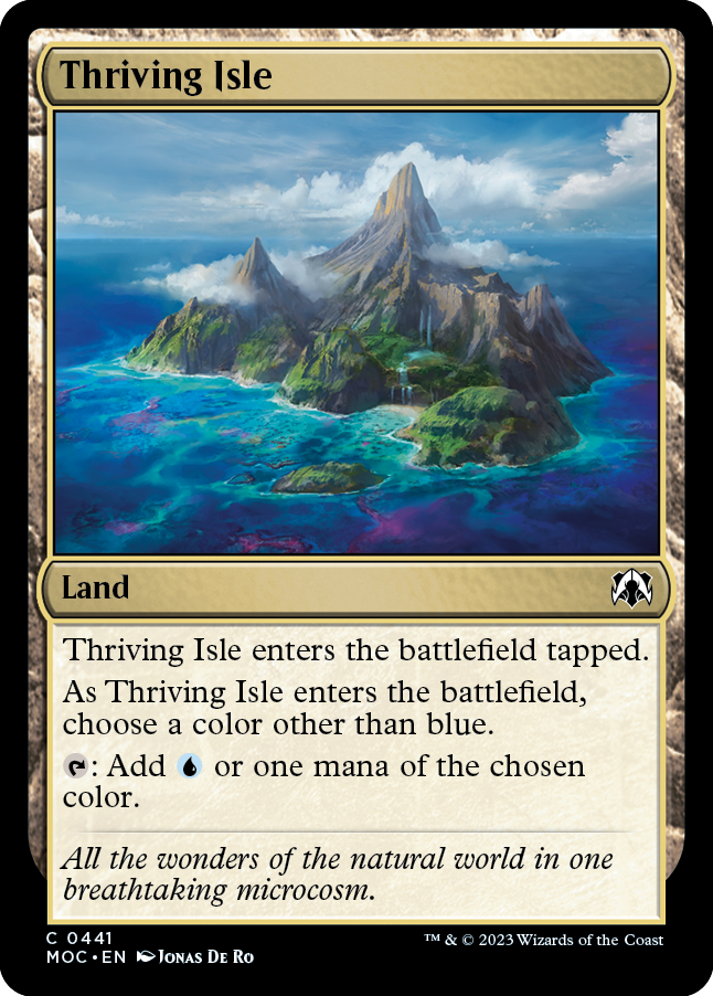 Thriving Isle [March of the Machine Commander]-1