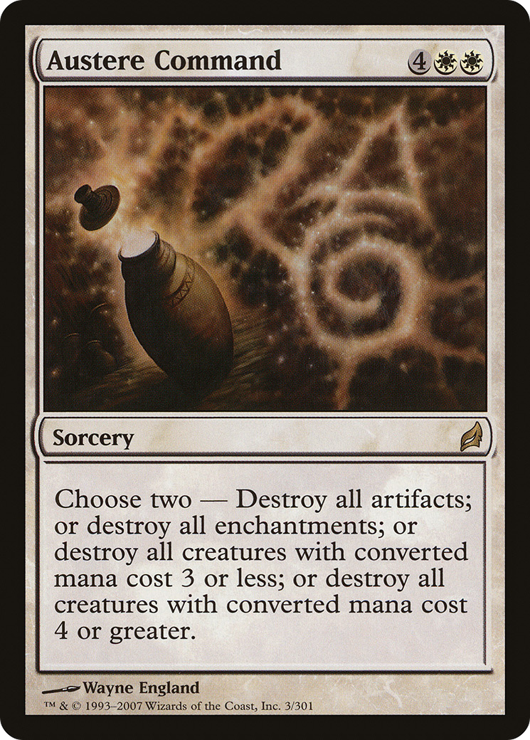 Austere Command [Lorwyn]-1