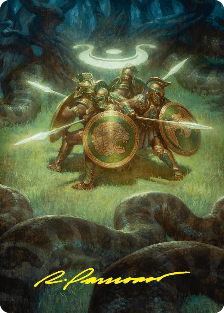 Anthem of Champions // Anthem of Champions (AFDN-047) - Foundations Art Series (Borderless) Foil-1