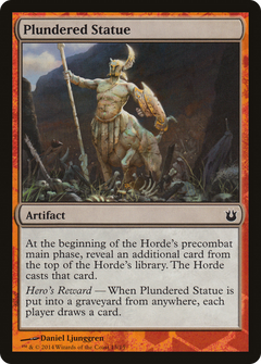 Plundered Statue [Born of the Gods Battle the Horde]-1