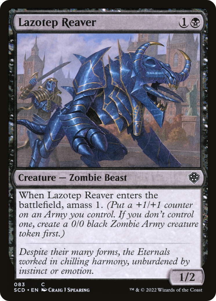 Lazotep Reaver [Starter Commander Decks]-1