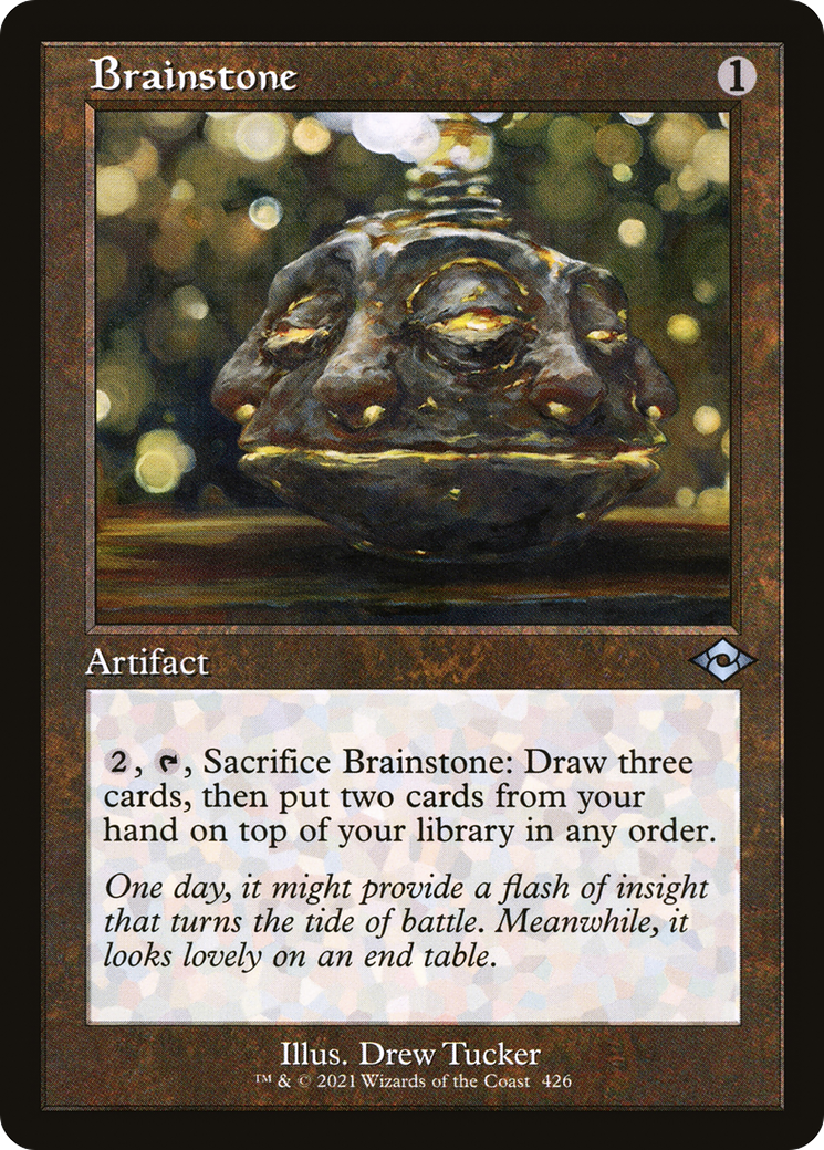 Brainstone (Retro Frame) (MH2-426) - Modern Horizons 2 Etched Foil-1