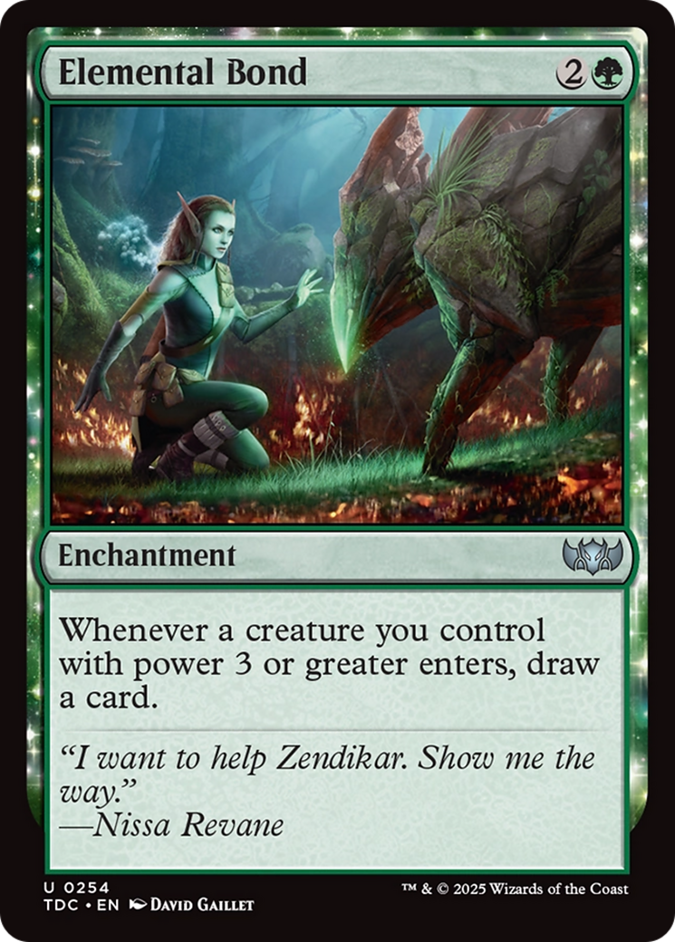 Elemental Bond [Tarkir: Dragonstorm Commander]-1