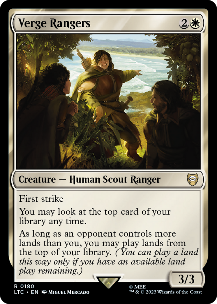 Verge Rangers (LTC-180) - Tales of Middle-earth Commander-1