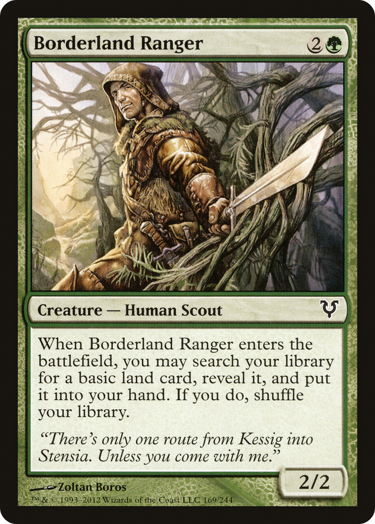 Borderland Ranger [Avacyn Restored]-1