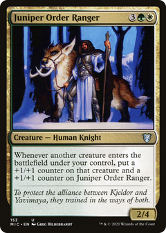 Juniper Order Ranger [Innistrad: Midnight Hunt Commander]-1