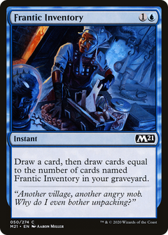 Frantic Inventory [Core Set 2021]-1