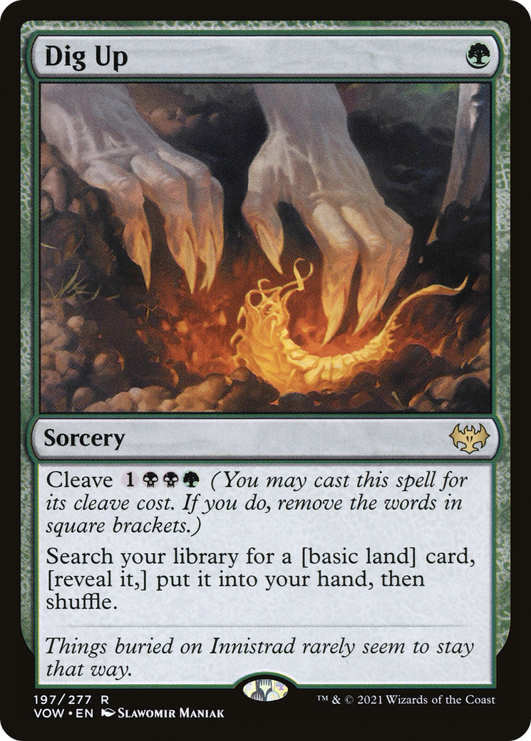 Dig Up [Innistrad: Crimson Vow]-1