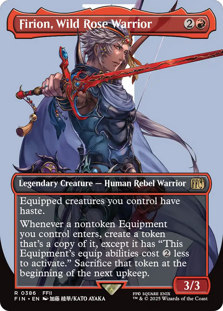 Firion, Wild Rose Warrior (Borderless) [FINAL FANTASY]-1