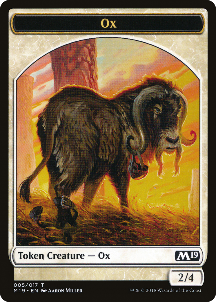 Ox Token [Core Set 2019 Tokens]-1
