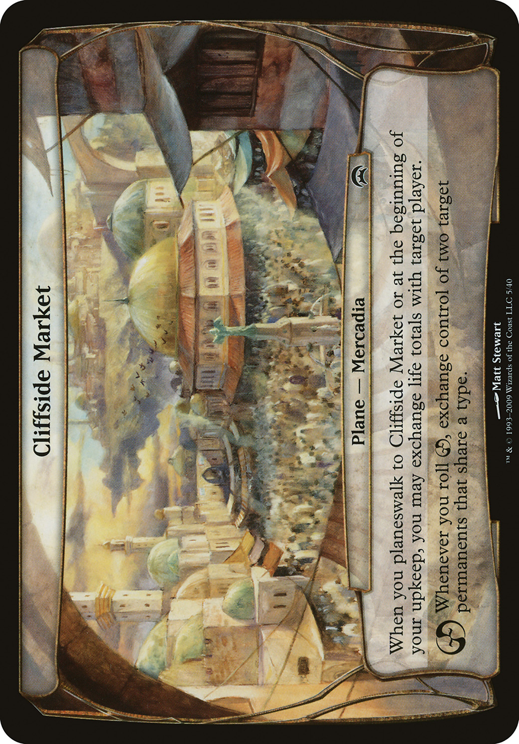 Cliffside Market (Planes) [Planechase Planes]-1