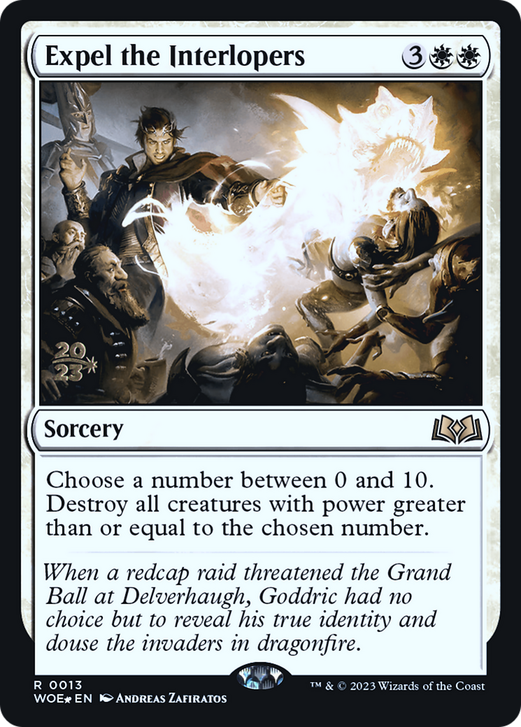 Expel the Interlopers [Wilds of Eldraine Prerelease Promos]-1