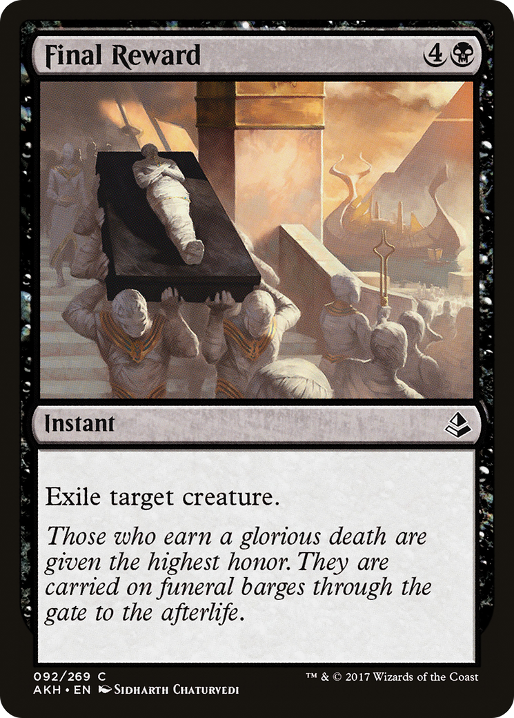 Final Reward [Amonkhet]-1