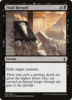 Final Reward [Amonkhet]-1