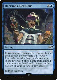 Decisions, Decisions (Galaxy Foil) [Unfinity]-1