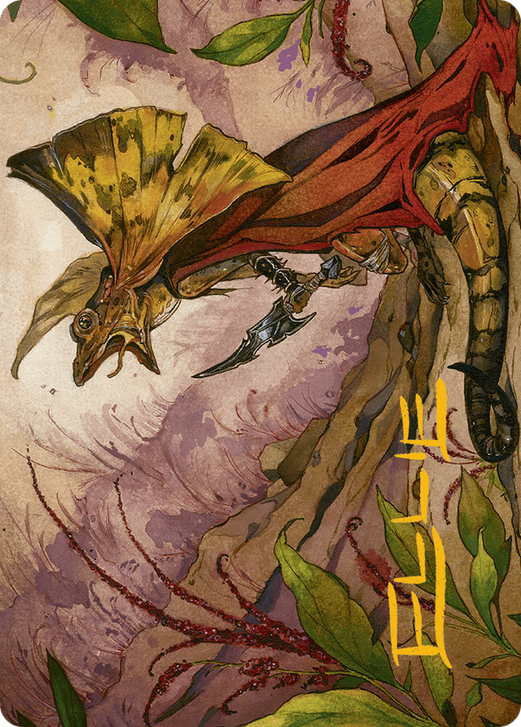 Hired Claw // Hired Claw (ABLB-039) - Bloomburrow Art Series (Borderless) Foil-3