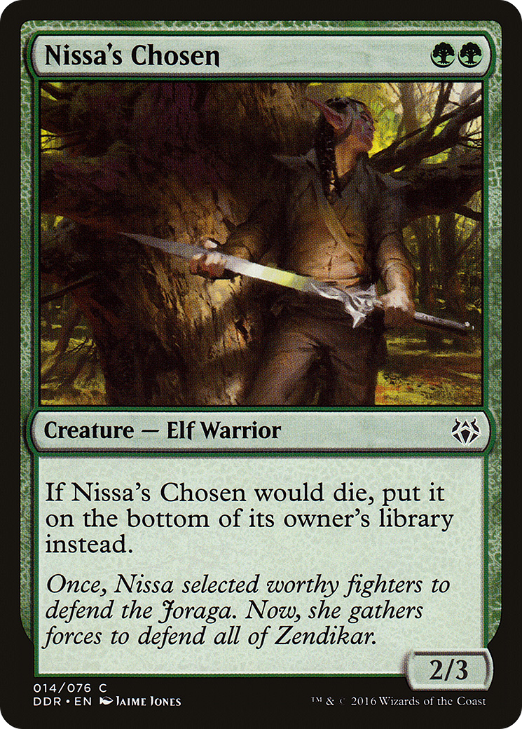 Nissa's Chosen [Duel Decks: Nissa vs. Ob Nixilis]-1