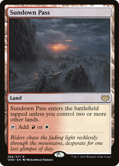 Sundown Pass [Innistrad: Crimson Vow]-1