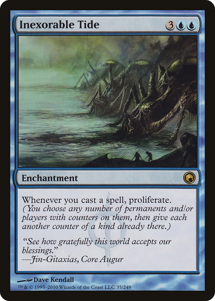 Inexorable Tide [Scars of Mirrodin]-1