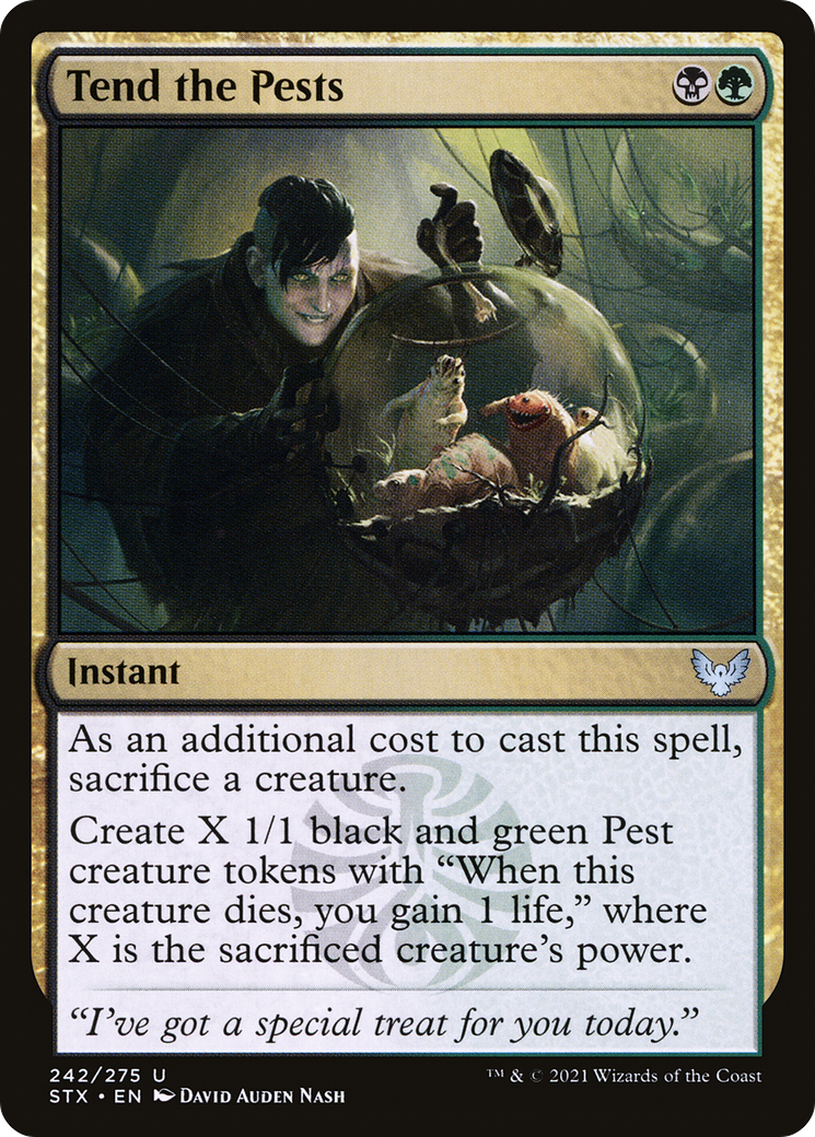 Tend the Pests [Strixhaven: School of Mages]-1