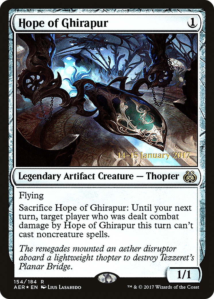 Hope of Ghirapur [Aether Revolt Prerelease Promos]-1