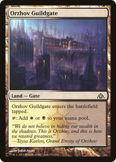Orzhov Guildgate [Dragon's Maze]-1