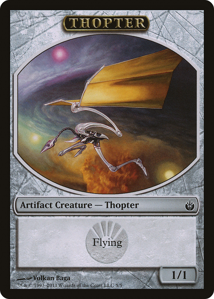 Thopter Token [Mirrodin Besieged Tokens]-1