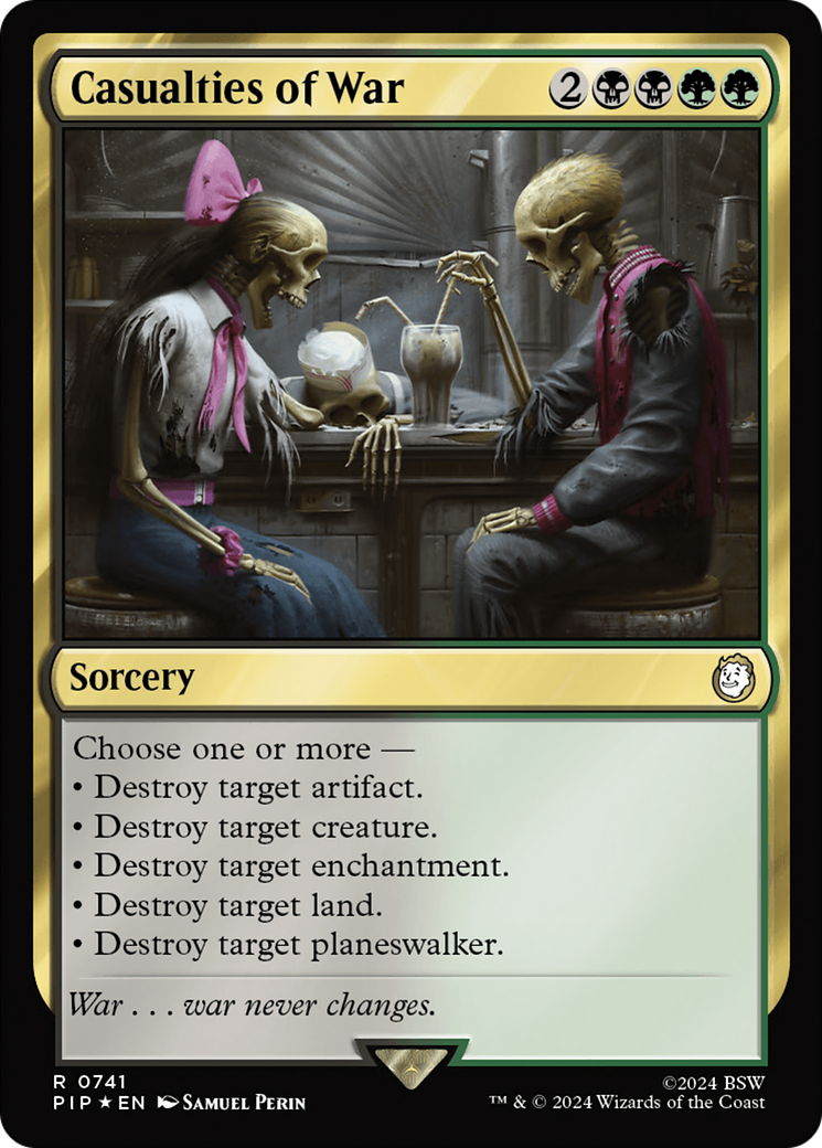 Casualties of War (Surge Foil) [Fallout]-1