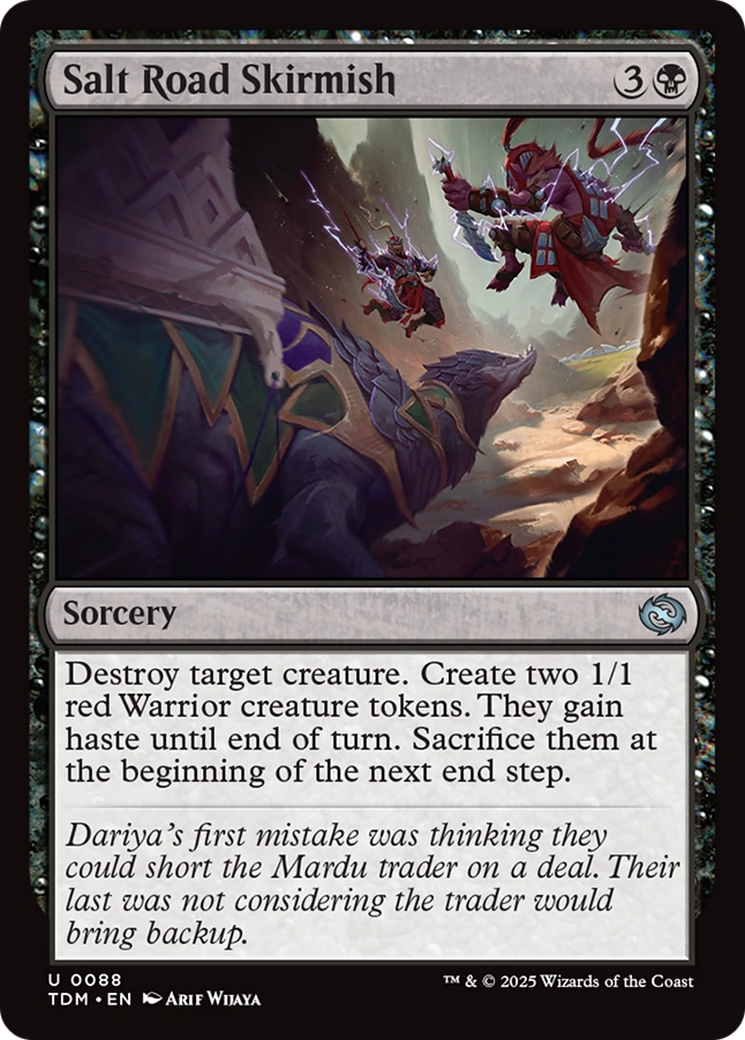 Salt Road Skirmish [Tarkir: Dragonstorm]-1
