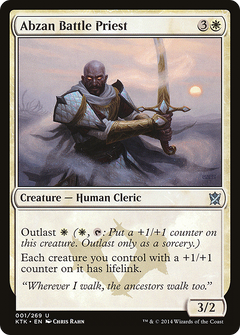 Abzan Battle Priest [Khans of Tarkir]-1