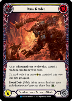 Ram Raider (Yellow) [DTD113] (Dusk Till Dawn)  Rainbow Foil-2