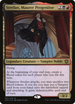 Strefan, Maurer Progenitor [Innistrad: Crimson Vow Commander]-1