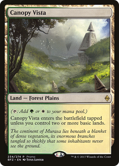 Canopy Vista (Promo) [Standard Showdown Promos]-1
