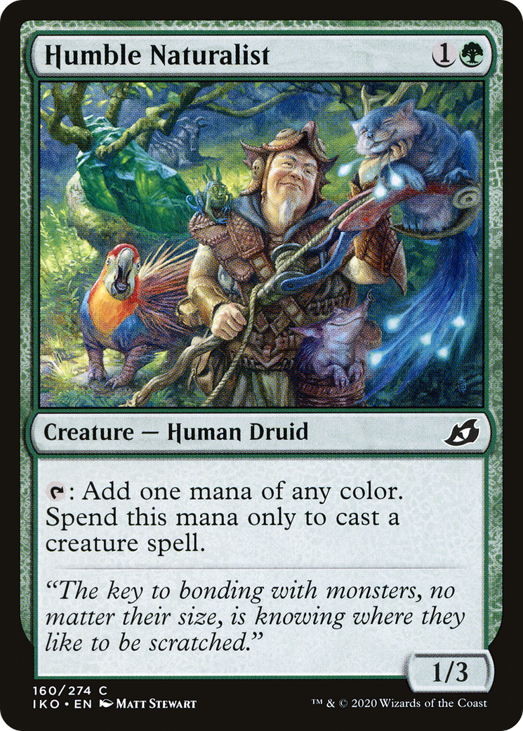 Humble Naturalist [Ikoria: Lair of Behemoths]-1