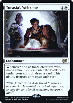 Tocasia's Welcome [The Brothers' War Prerelease Promos]-1