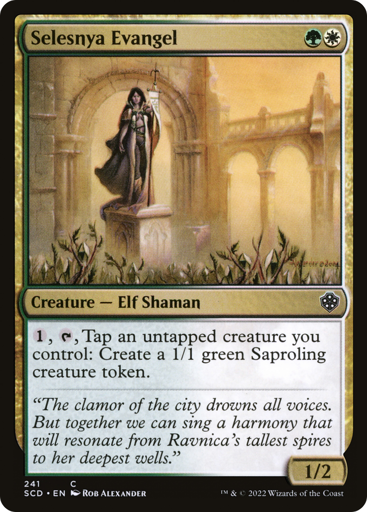 Selesnya Evangel [Starter Commander Decks]-1