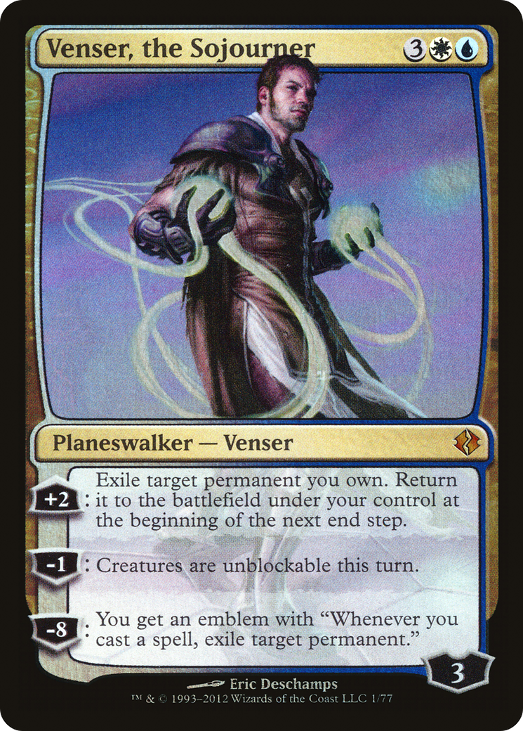 Venser, the Sojourner (DDI-001) - Duel Decks: Venser vs. Koth-1