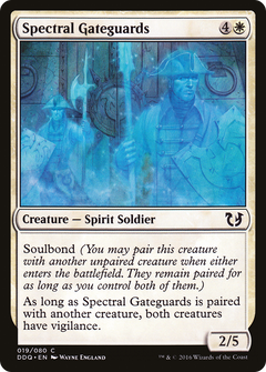 Spectral Gateguards [Duel Decks: Blessed vs. Cursed]-1