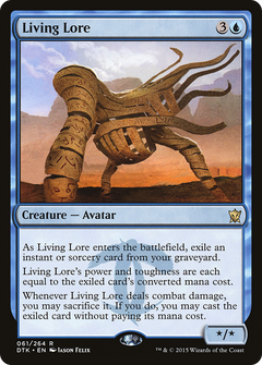 Living Lore [Dragons of Tarkir]-1