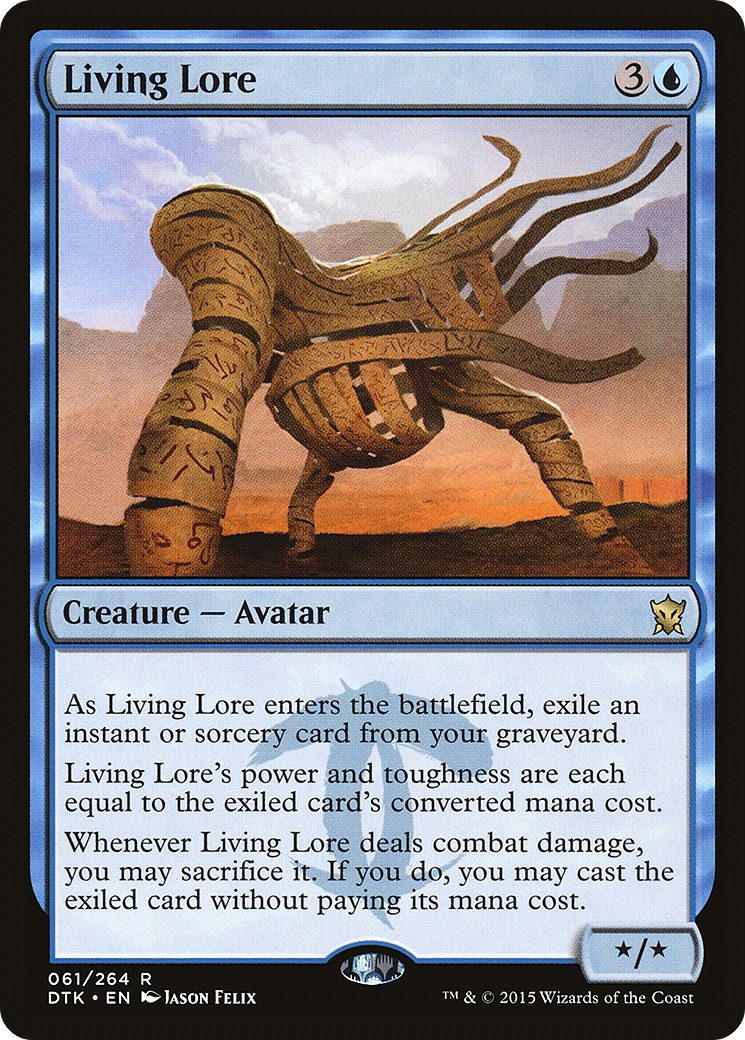 Living Lore [Dragons of Tarkir]-1