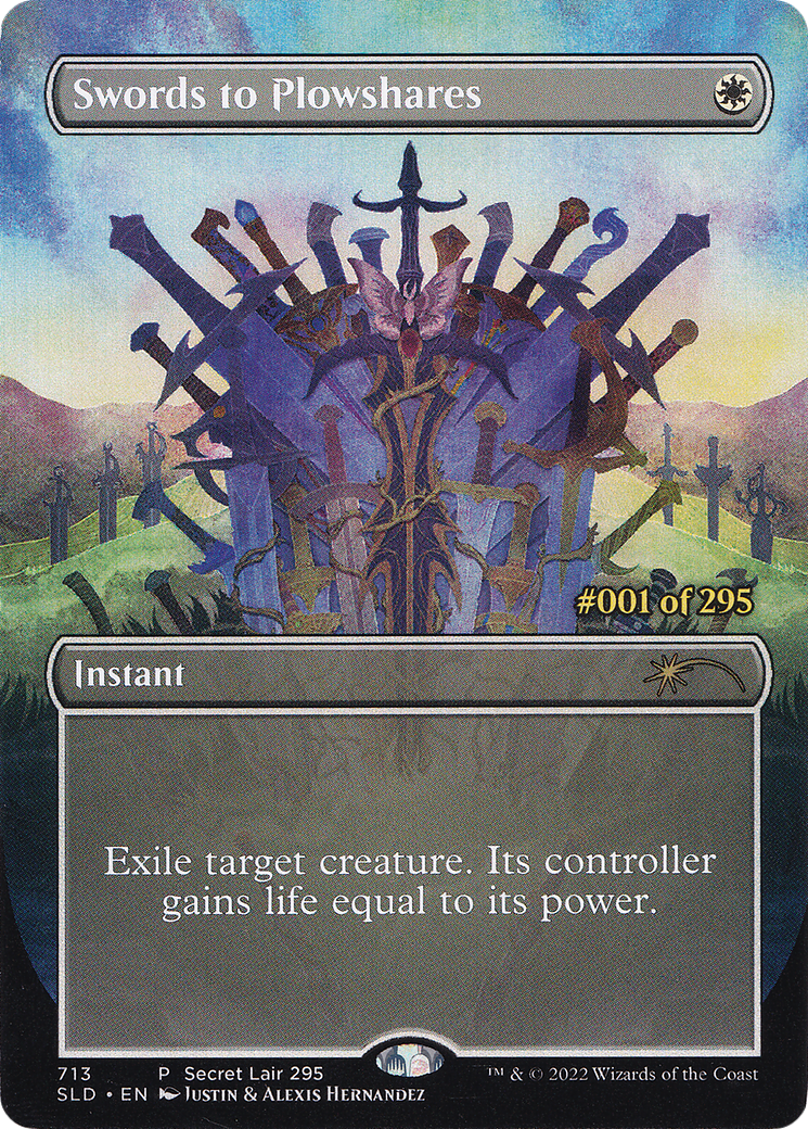 Swords to Plowshares (Serial Numbered) [Secret Lair Drop Series]-1