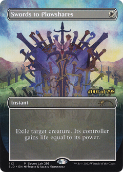 Swords to Plowshares (Serial Numbered) [Secret Lair Drop Series]-1
