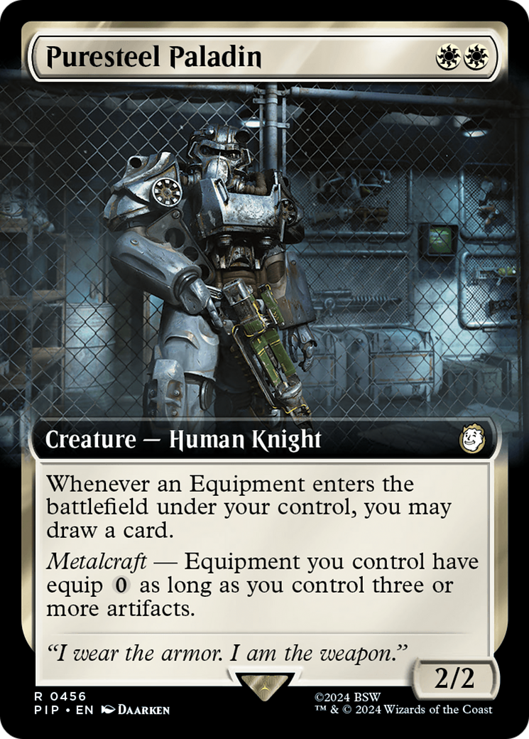 Puresteel Paladin (Extended Art) [Fallout]-1
