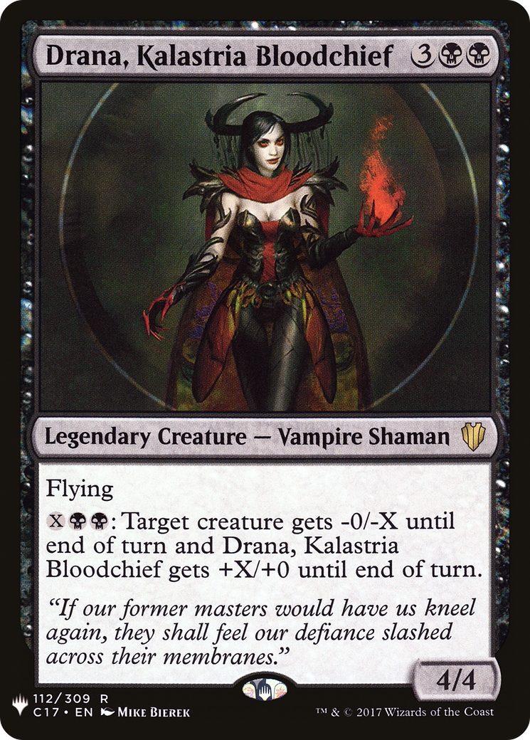 Drana, Kalastria Bloodchief [The List]-1