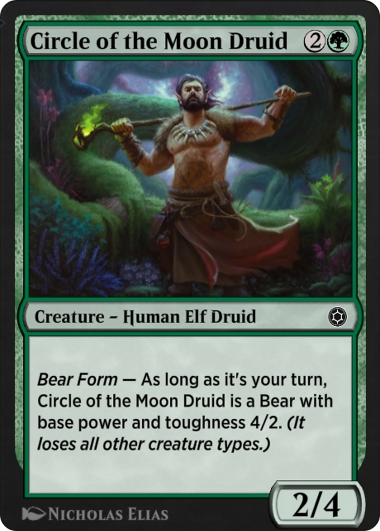 Circle of the Moon Druid (HBG-204) - Alchemy Horizons: Baldur's Gate-1