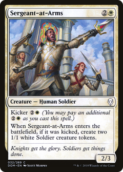 Sergeant-at-Arms [Dominaria]-1